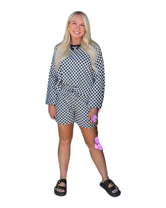 Square One Long Sleeve Top