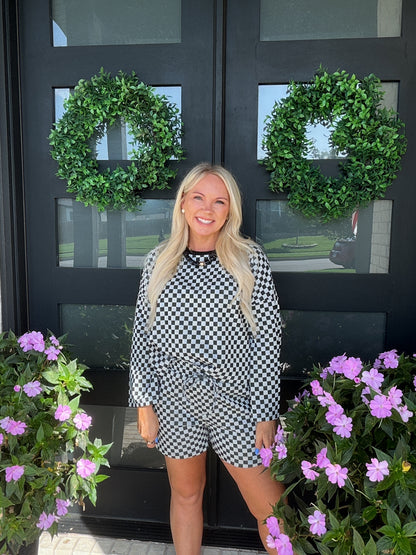 Square One Long Sleeve Top