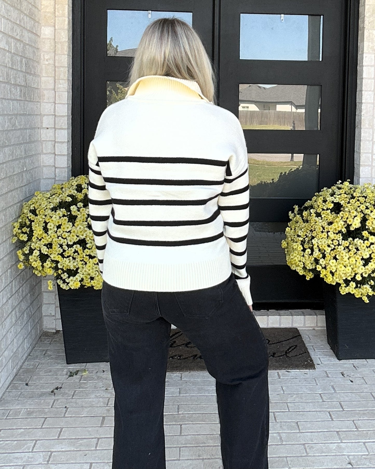 Line Up Half-Zip Sweater