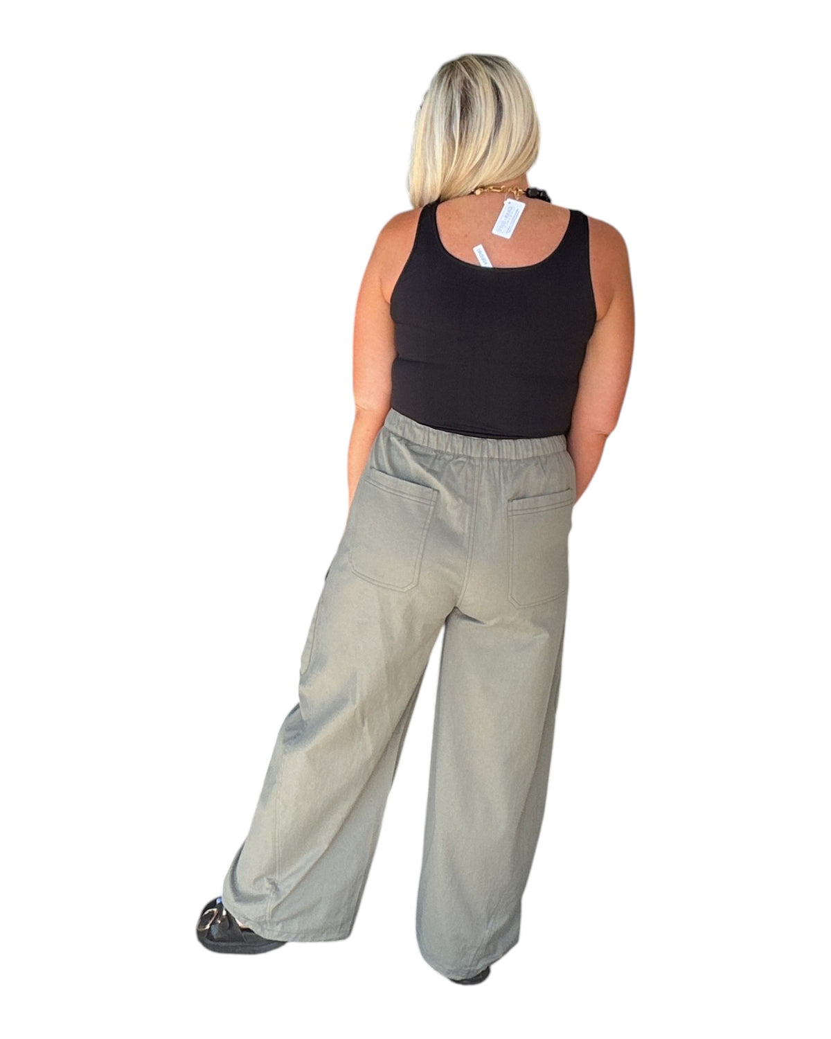 Wide Leg Utility Cargo Pants