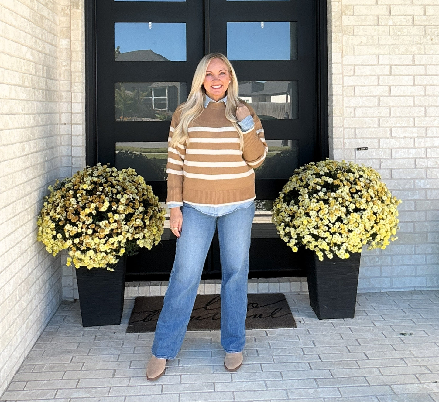 The Applewood Denim Top