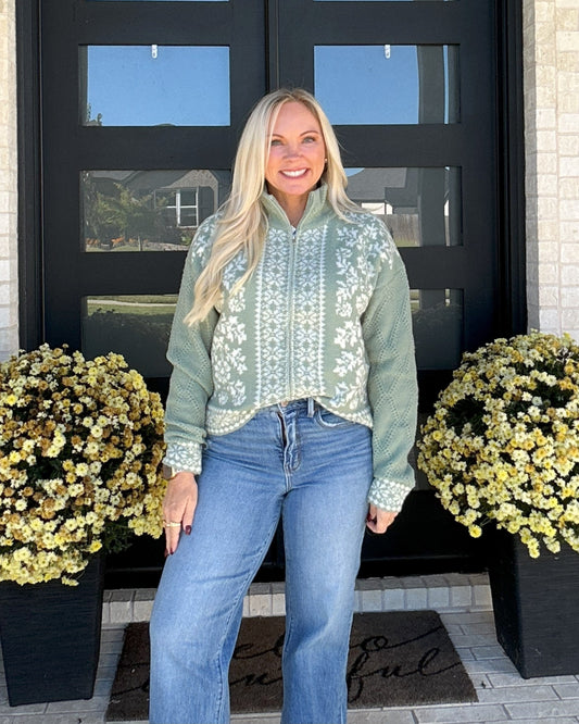 The Orchard Zip Cardigan