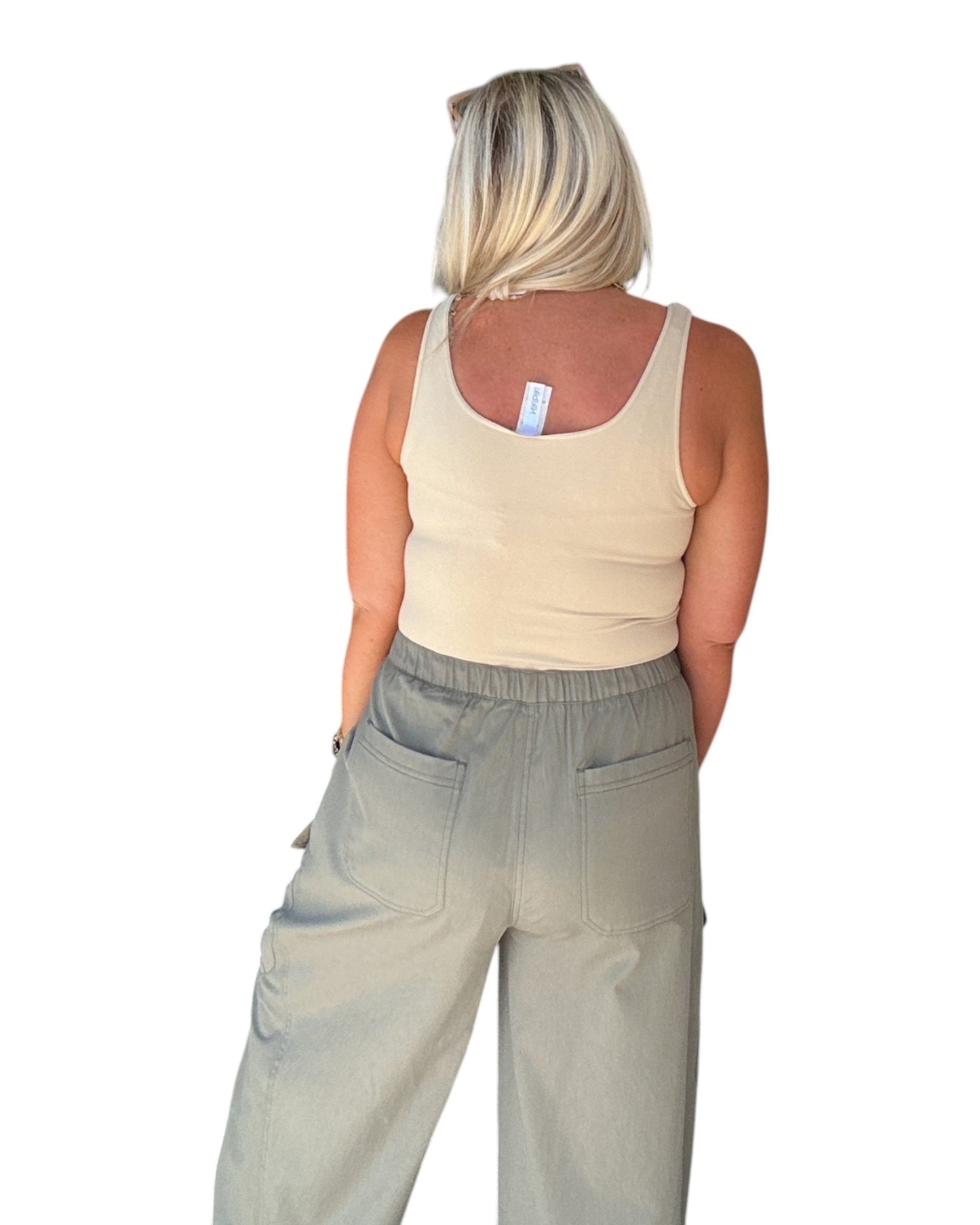Bare Necessity Tank - Stone