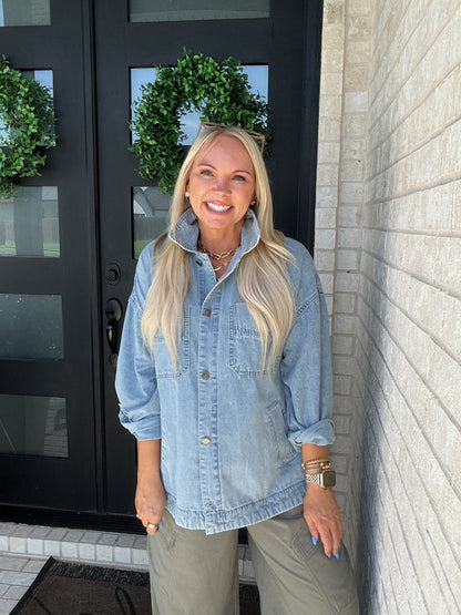 Oversized Denim Jacket