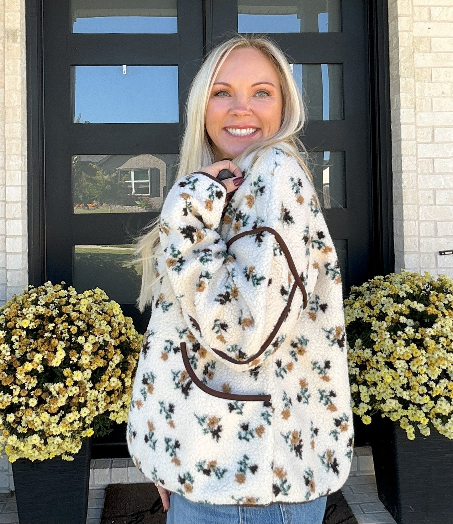 Harvest Bloom Fleece Jacket