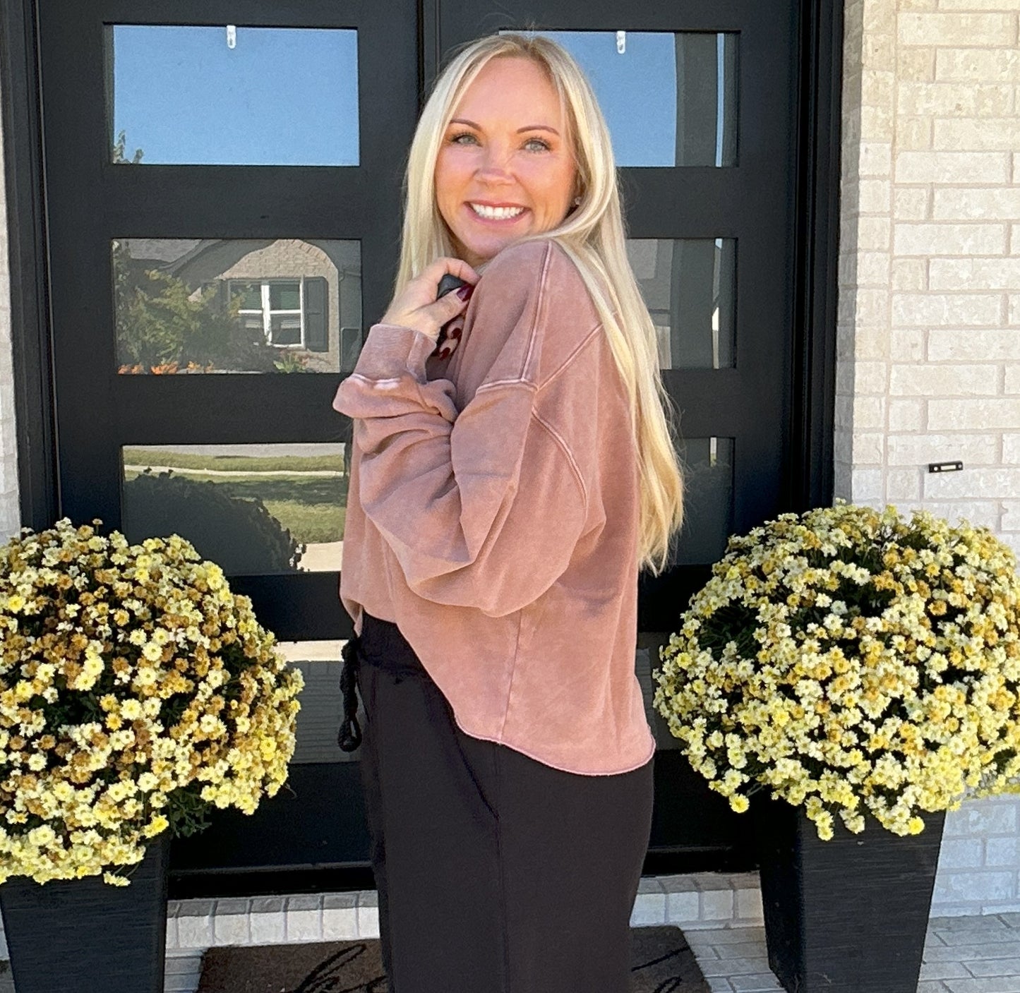 Easy Does It Pullover - Brown