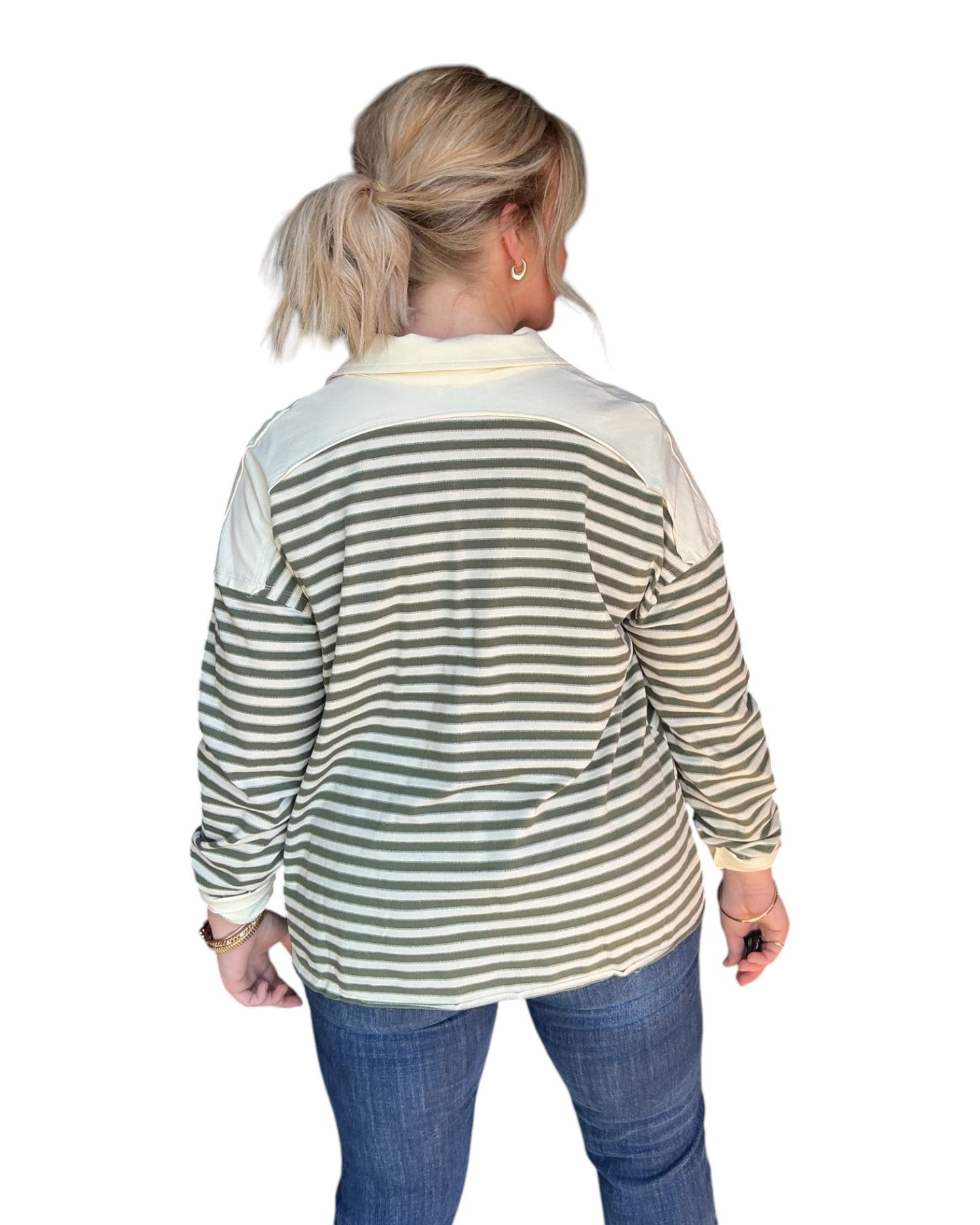 Prep Stripe Pullover