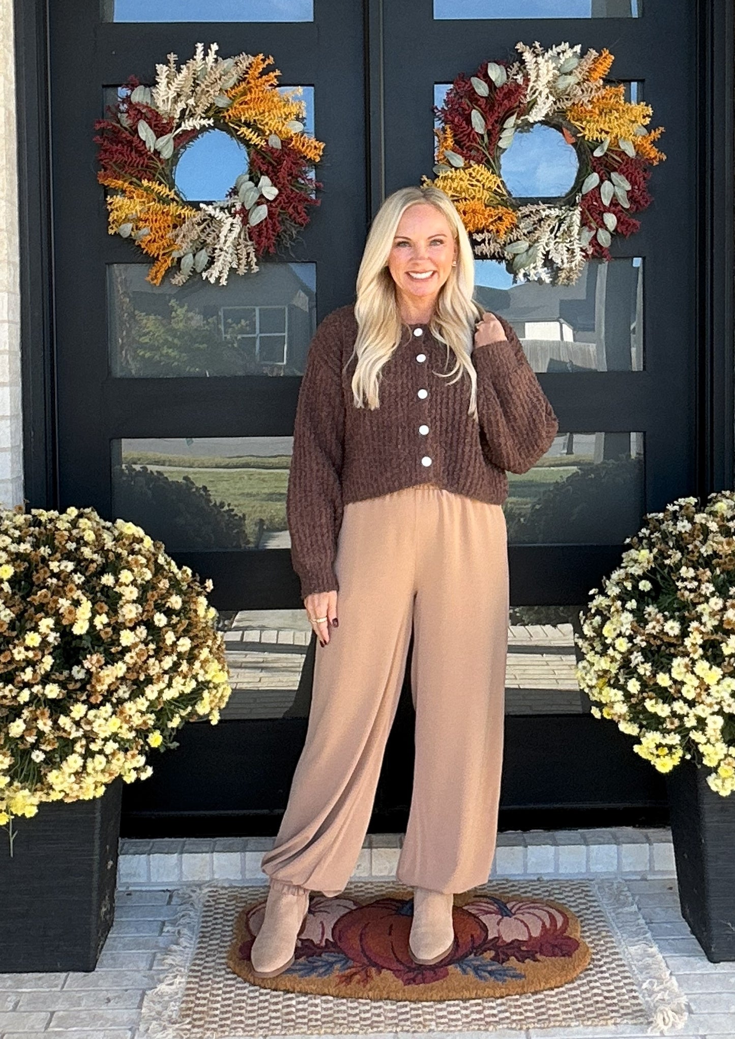 Cloud Nine Cardi - Brown