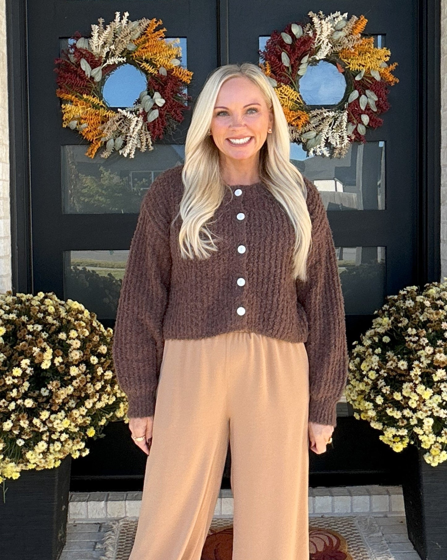 Cloud Nine Cardi - Brown