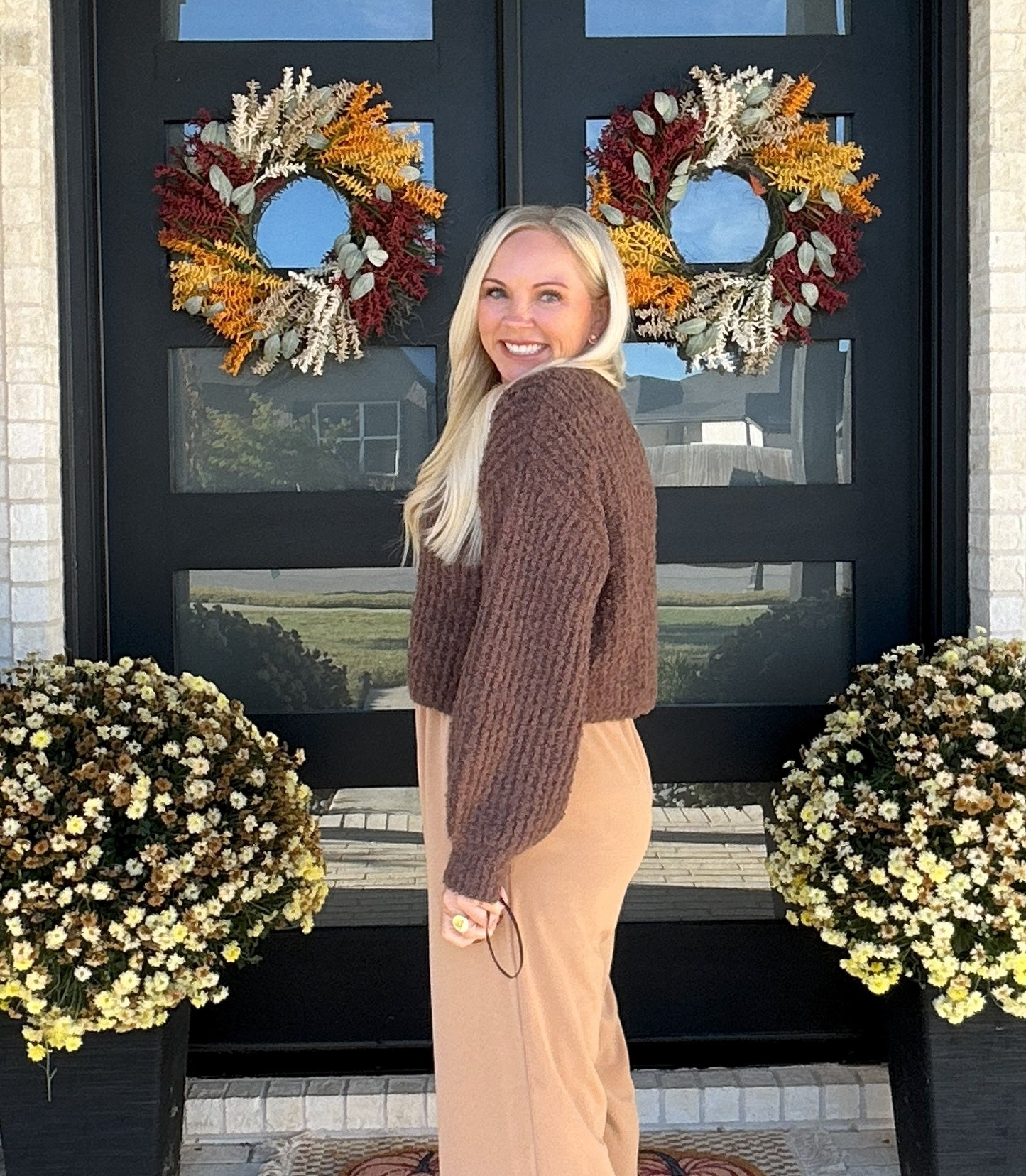 Cloud Nine Cardi - Brown