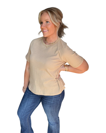 Barely There Stripe Tee