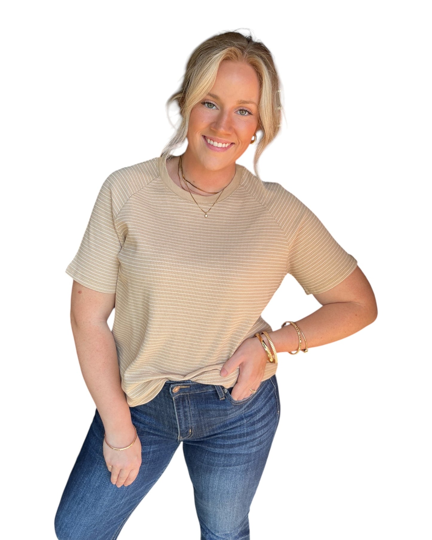 Barely There Stripe Tee