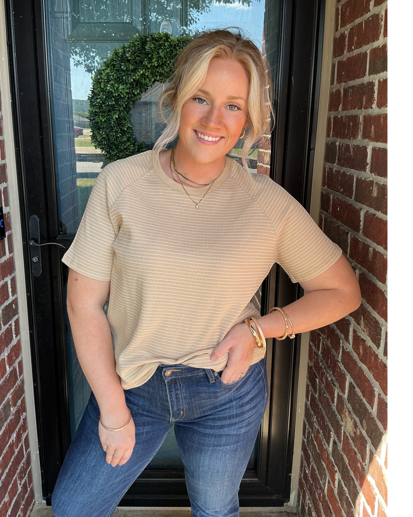 Barely There Stripe Tee