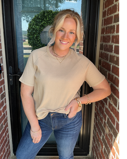 Barely There Stripe Tee