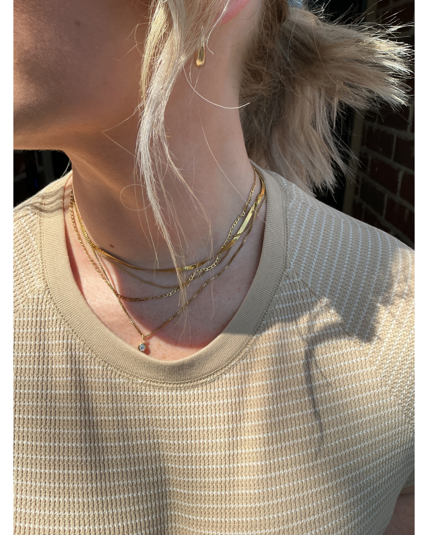 Barely There Stripe Tee