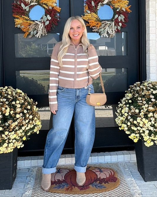 Low Slung Horseshoe Jeans