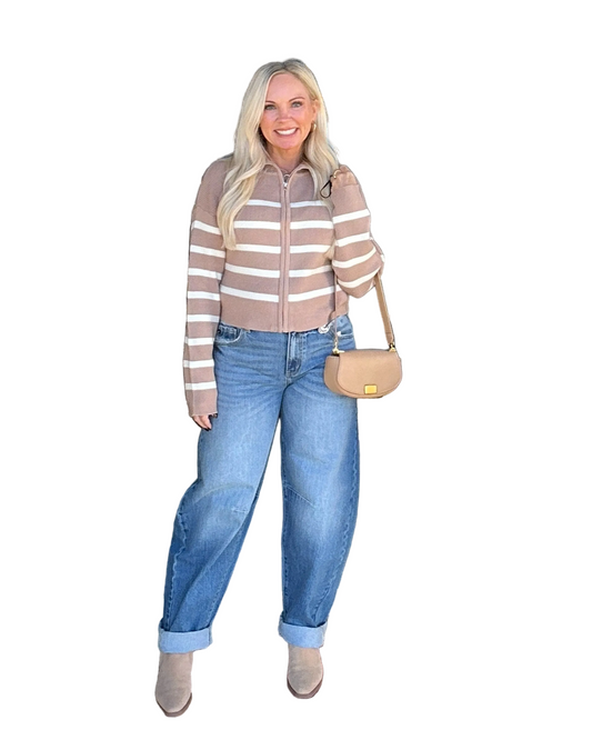 Low Slung Horseshoe Jeans