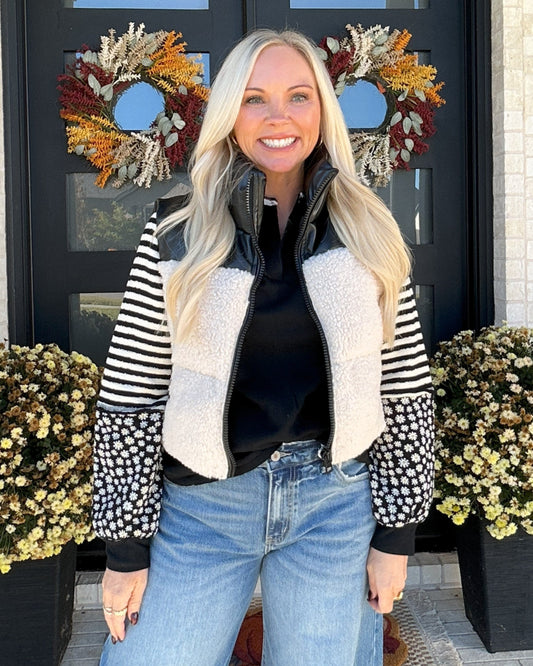 The Alpine Patchwork Vest