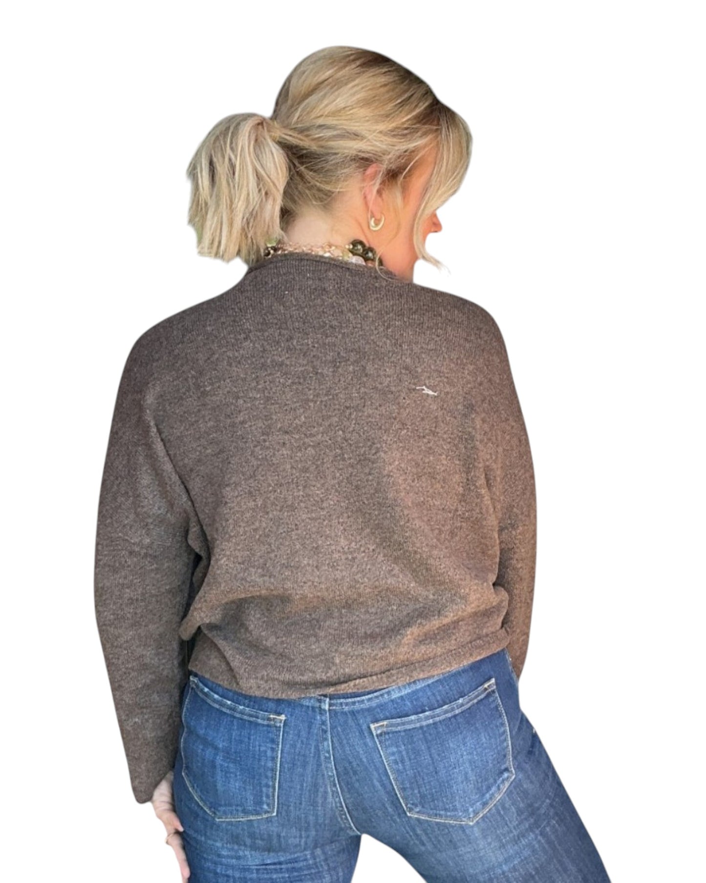 Ellison Cardigan - Chocolate Brown