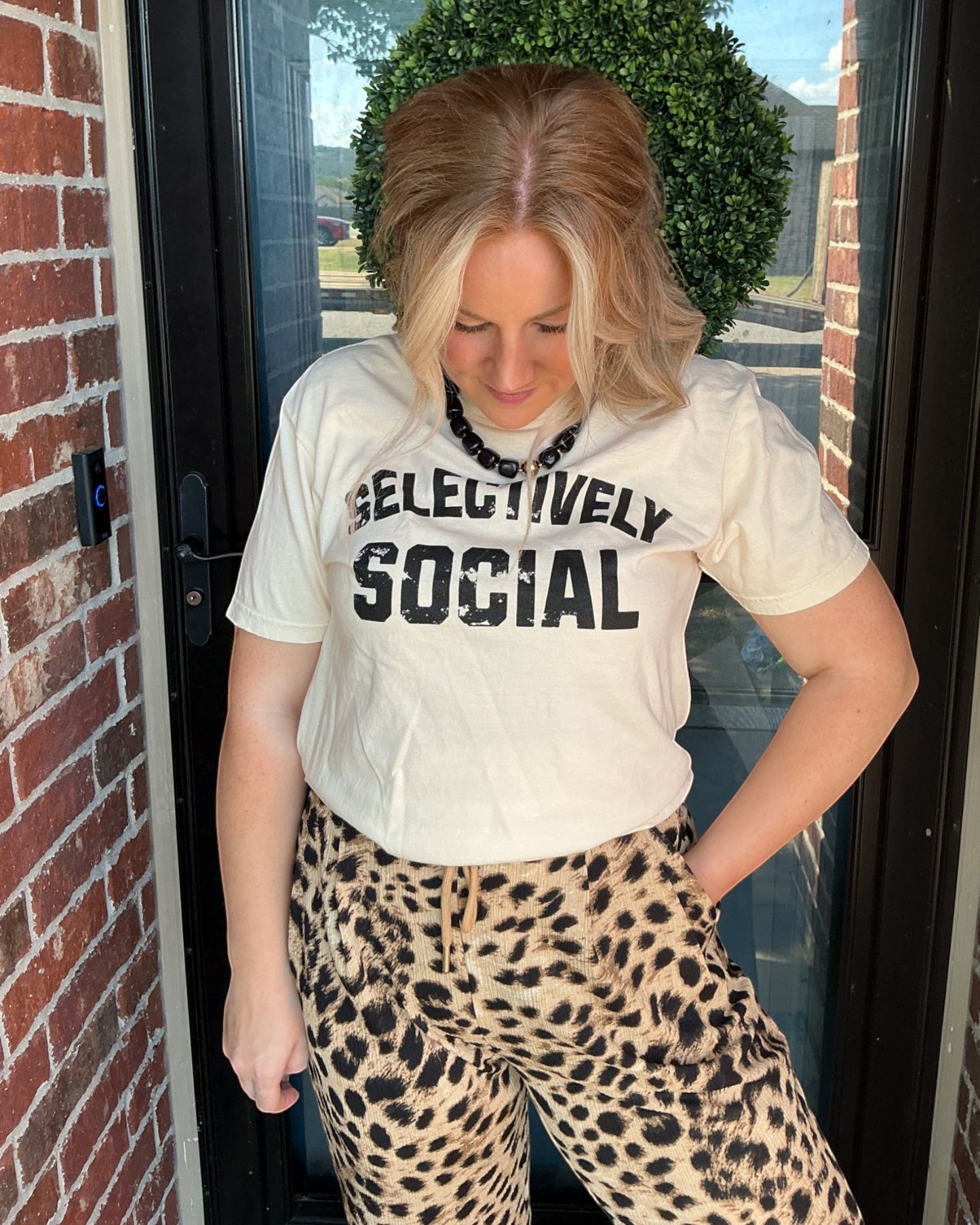Selectively Social Tee