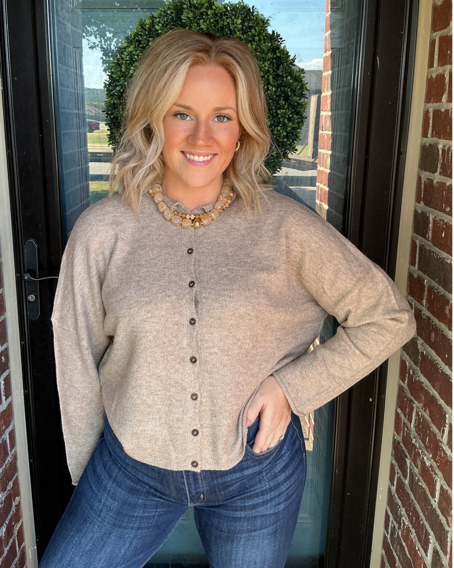 Ellison Cardigan - Mocha