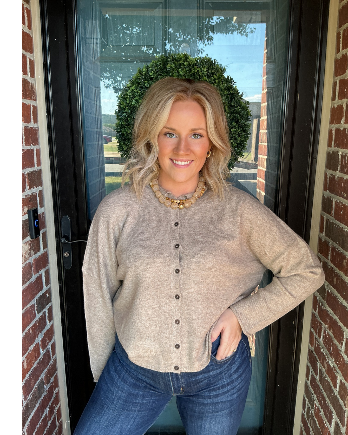 Ellison Cardigan - Mocha