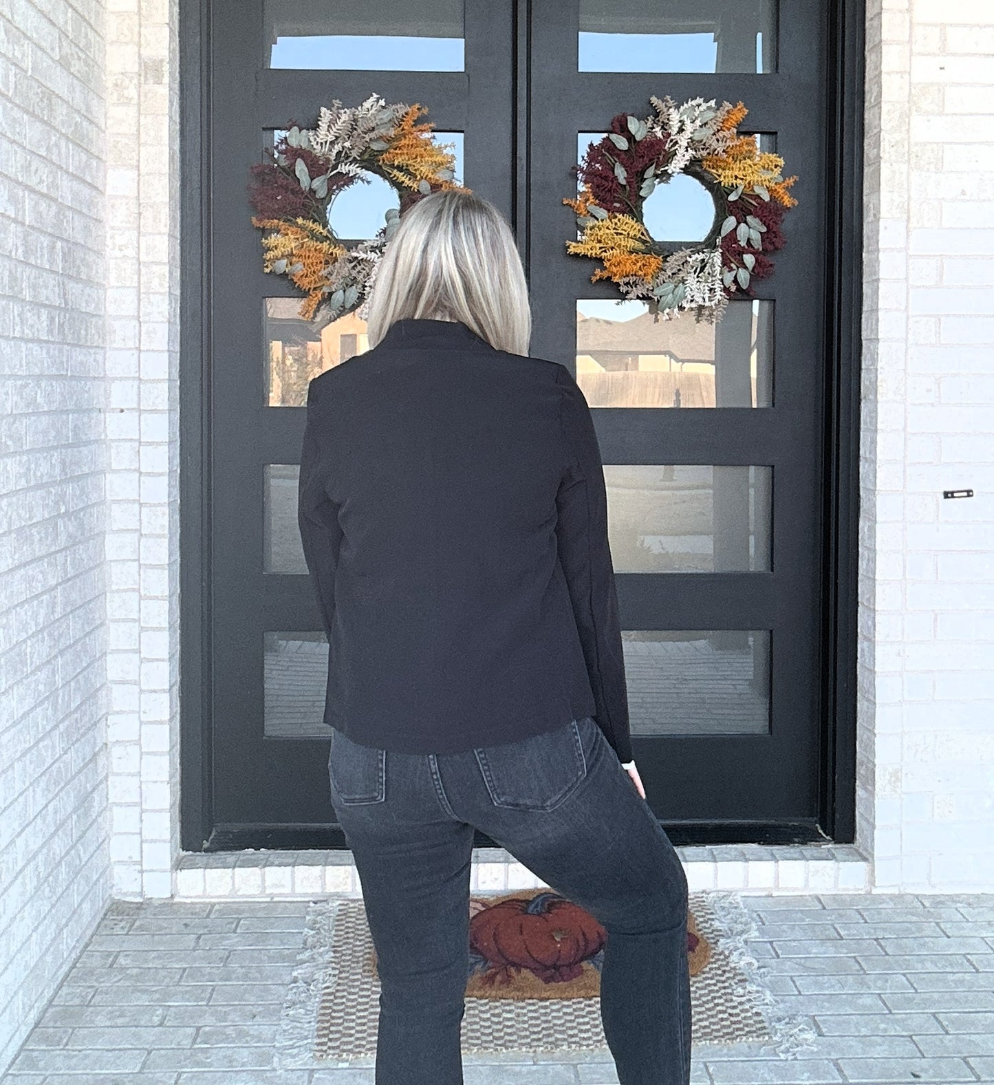 The Modern Muse Blazer - Black