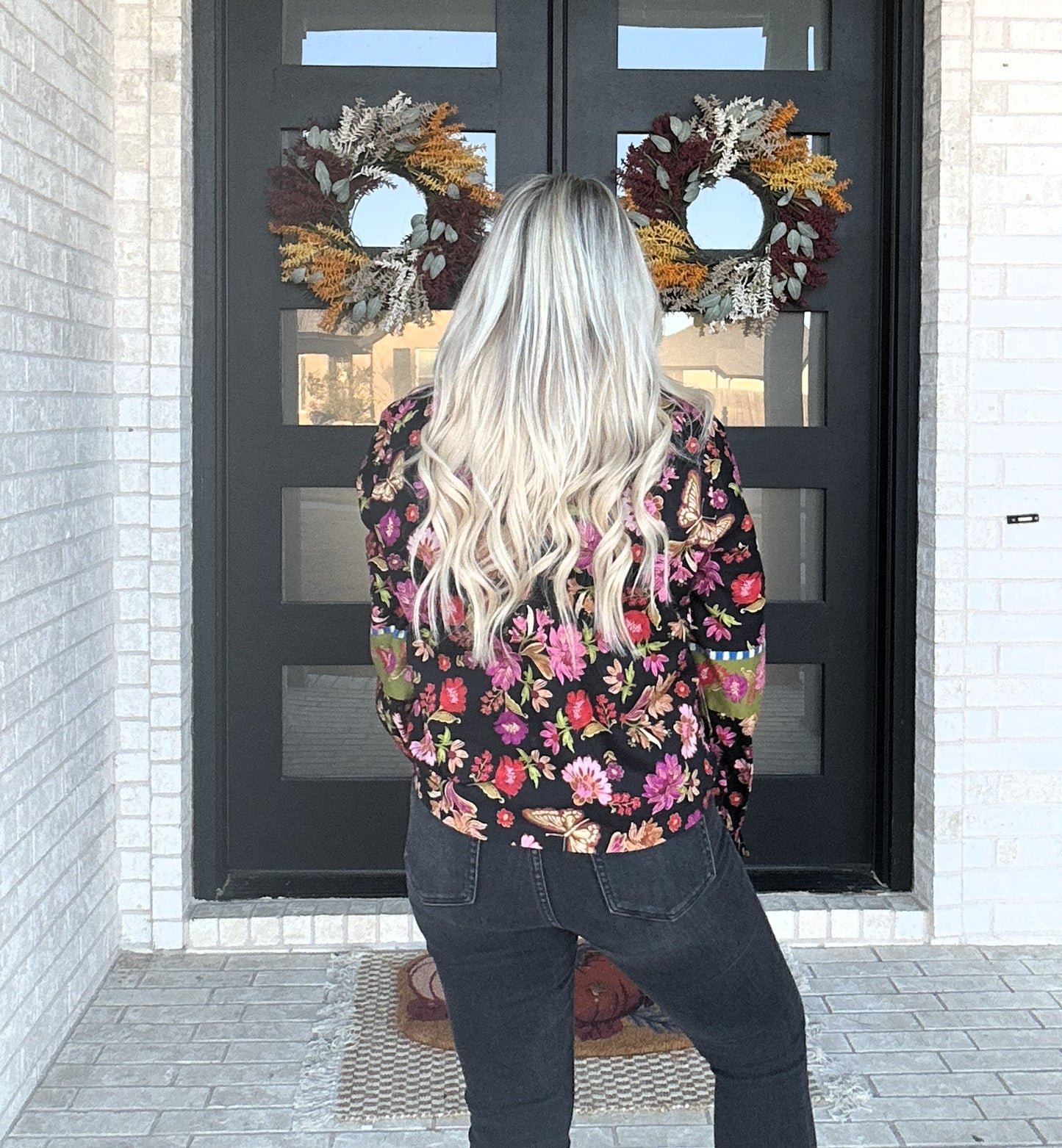 Wild Bloom Patchwork Blouse