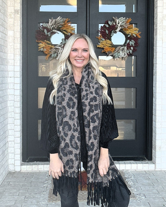 Leopard Scarf
