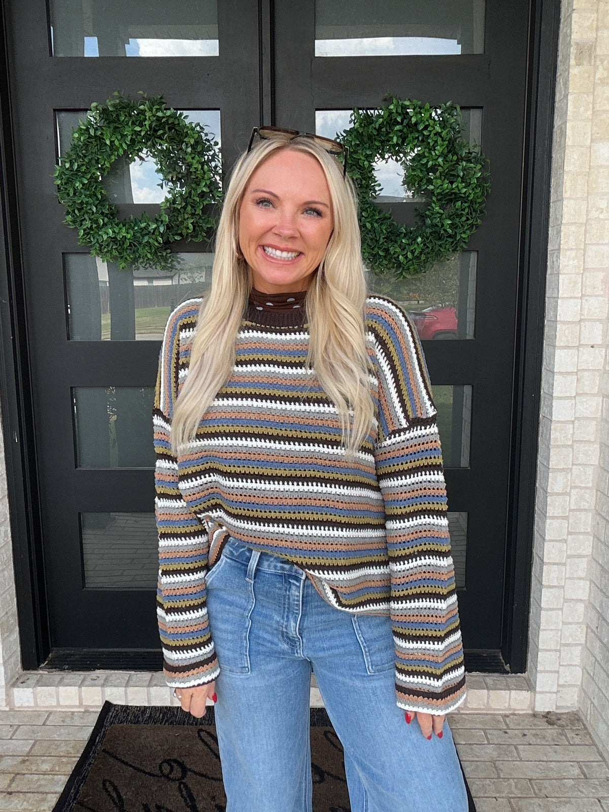 Autumn Rhythm Sweater