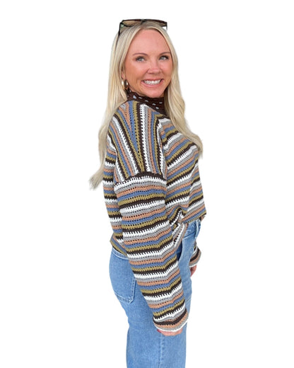 Autumn Rhythm Sweater