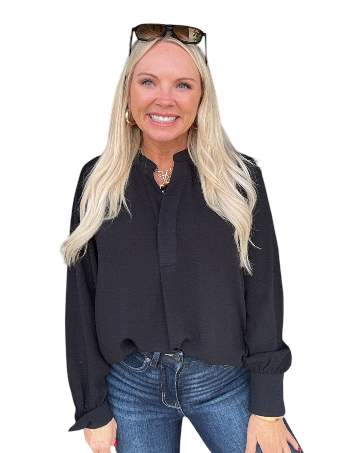 Noted Blouse - Black