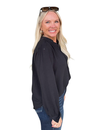 Noted Blouse - Black