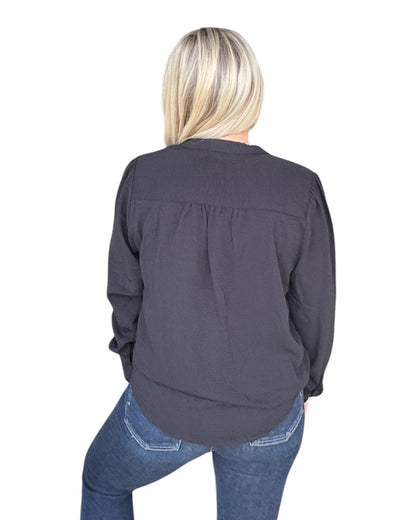 Noted Blouse - Black