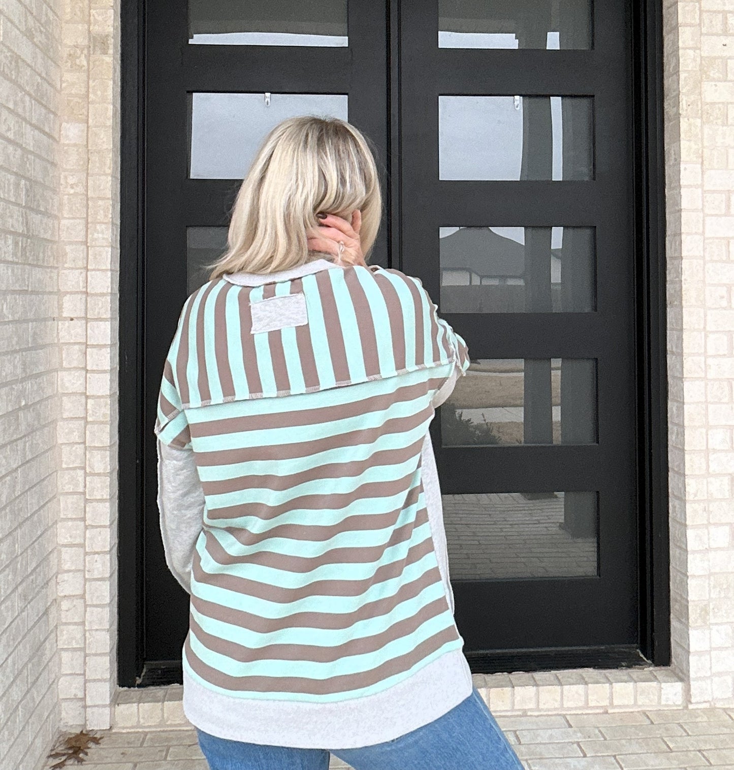The Mint + Mocha Henley