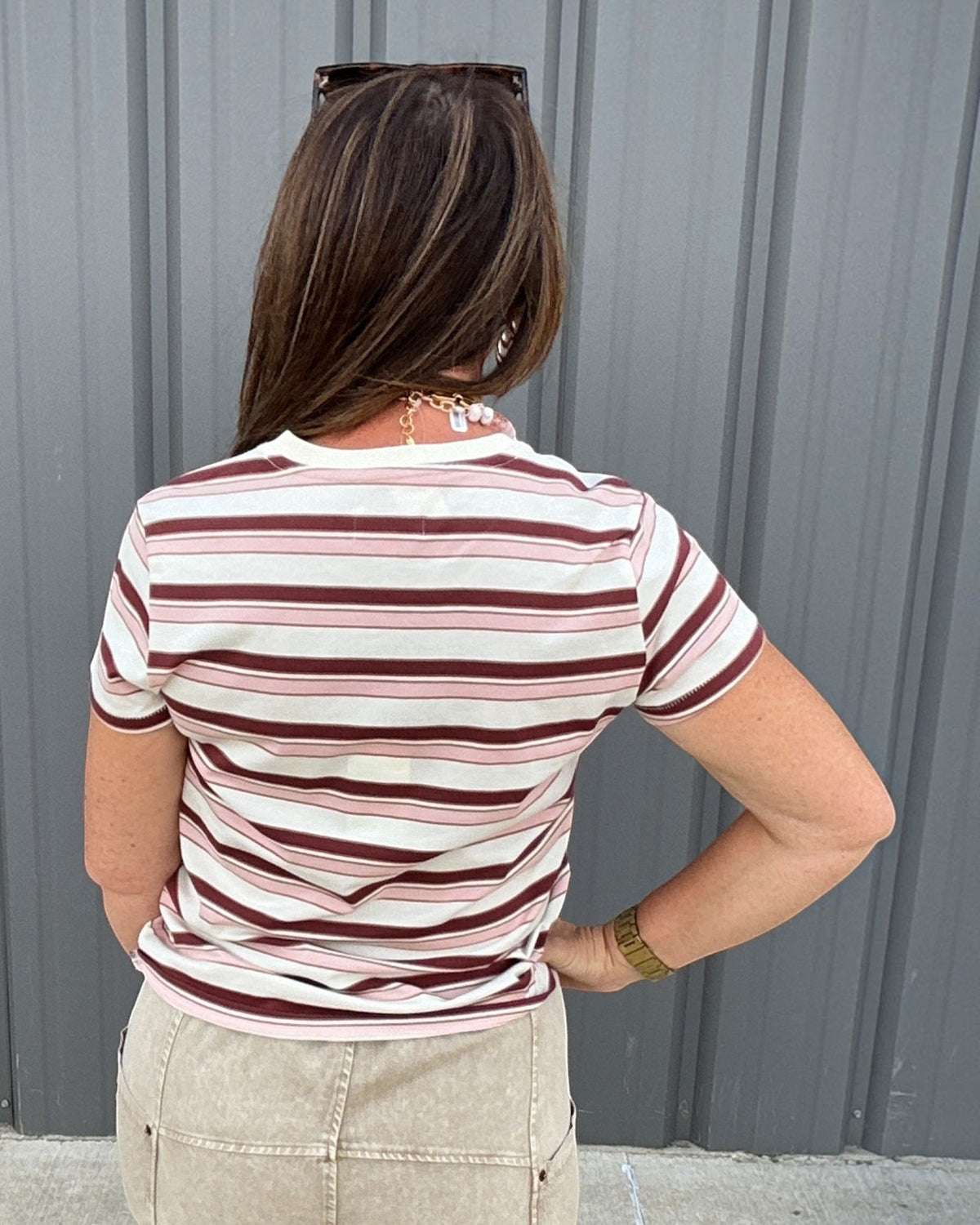The Asher Tee - Pink