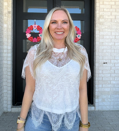 Whisper Lace Blouse