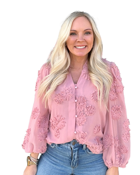 Mauve muse top