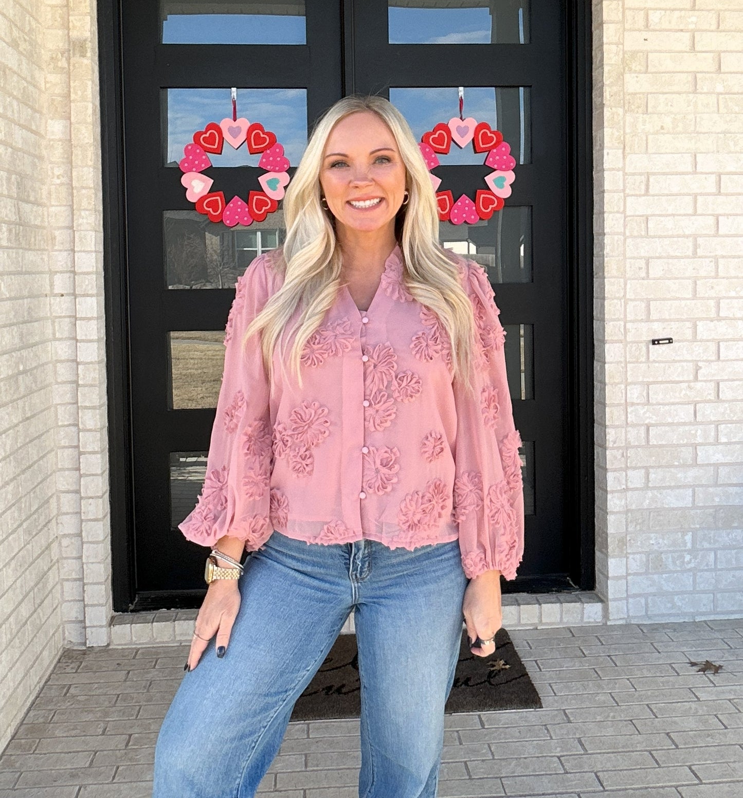 Mauve muse top