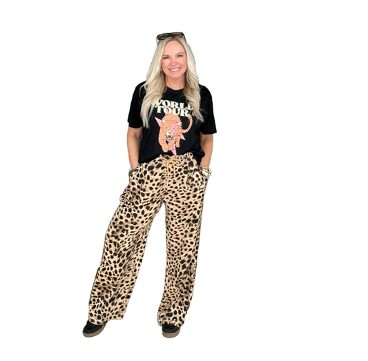 Soft Wild Wide-Leg Pants