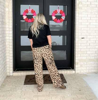 Soft Wild Wide-Leg Pants