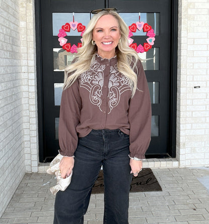 Delicate Detail Blouse