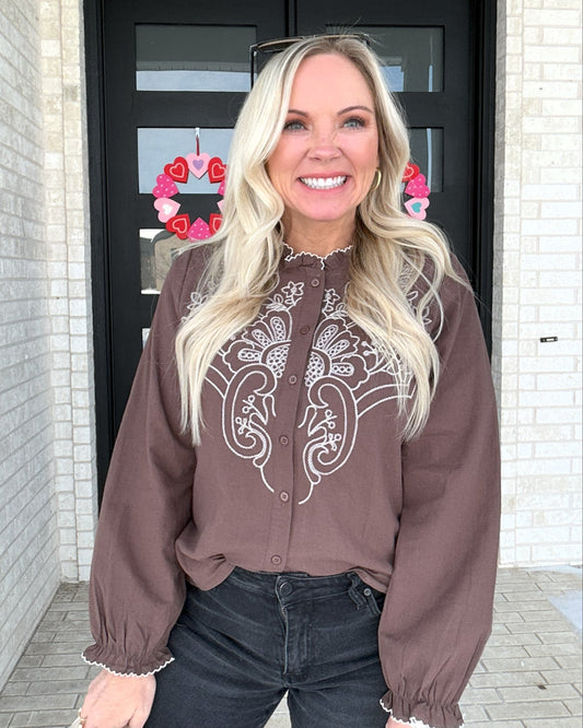 Delicate Detail Blouse