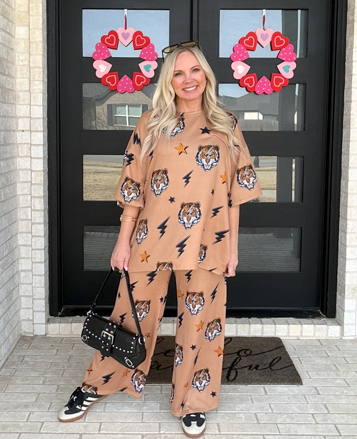 Wildcard Tiger Knit Set