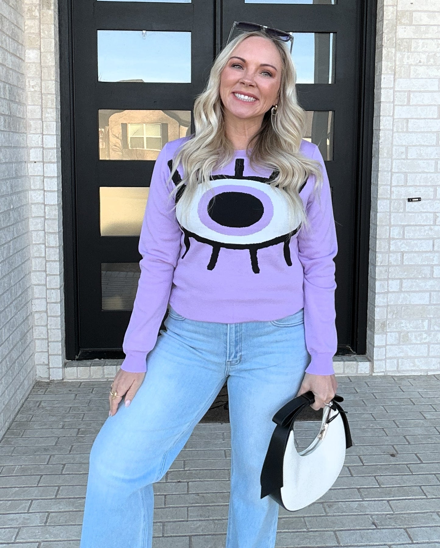 Lavender Mystic Icon Sweater