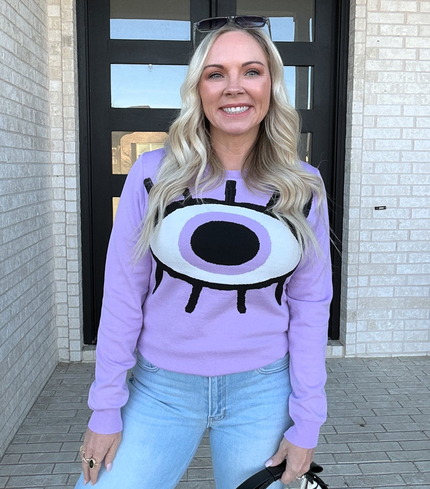 Lavender Mystic Icon Sweater