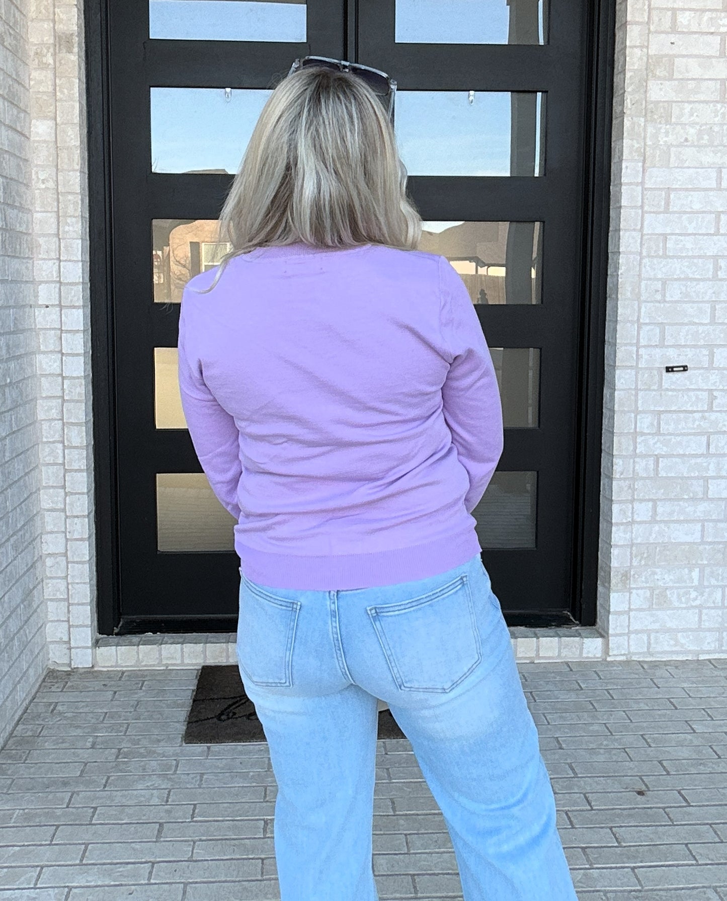 Lavender Mystic Icon Sweater