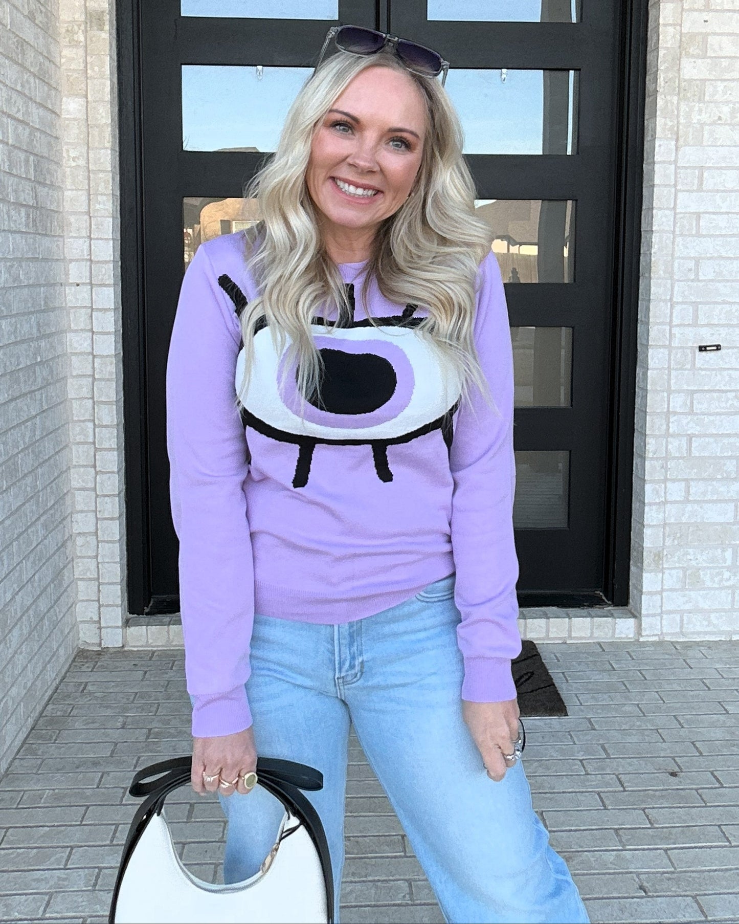 Lavender Mystic Icon Sweater