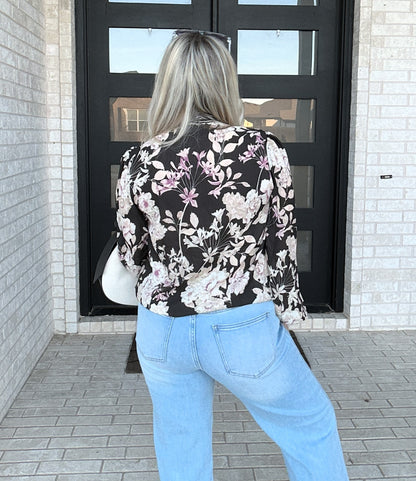 Floral Woven Top