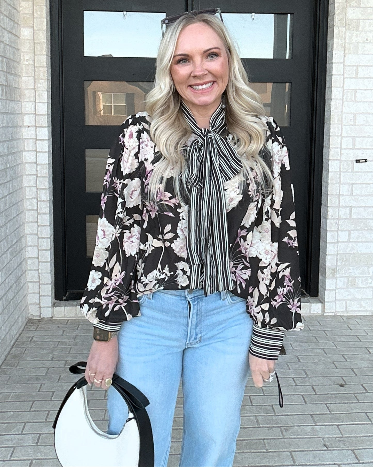 Floral Woven Top